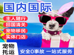 五台山航空运输国际宠物托运 【国